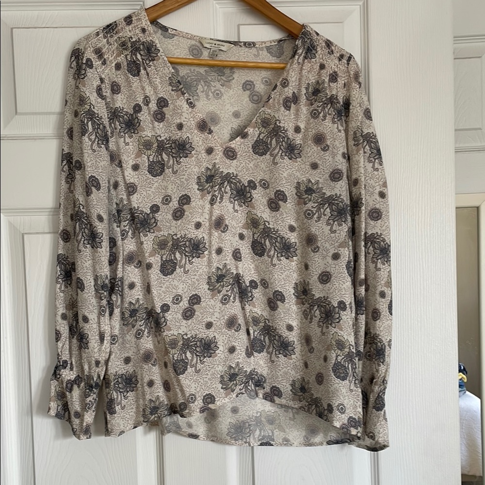 Floral Print Women's Top